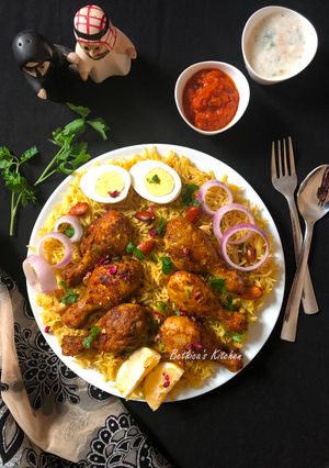 A picture of Chicken Mandi.