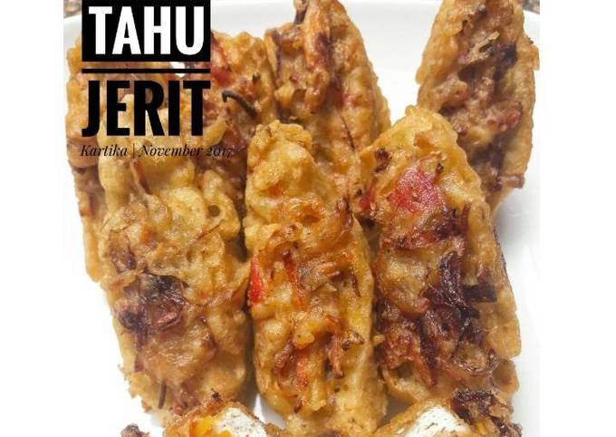 Resep Tahu Jerit Tahu Isi Cabe Rawit Oleh Kartikas Kitchen Cookpad