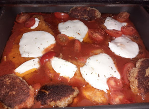 Foto di Petto di pollo alla pizzaiola
