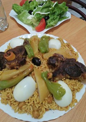 صورة لوصفة تليتلي احمر باللحم