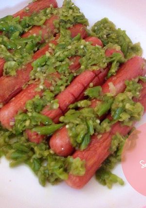 Foto resep Sosis sambal ijo rawit
