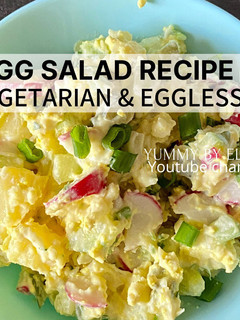 A picture of EGG SALAD Recipe l Vegetarian & Eggless.