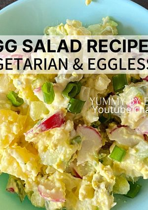 A picture of EGG SALAD Recipe l Vegetarian & Eggless.