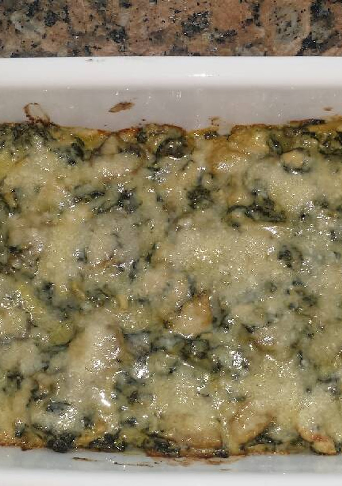 Una foto de Quiche de espinacas