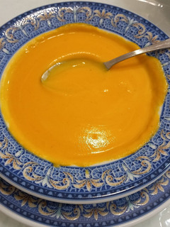 Una foto de Puré de calabaza