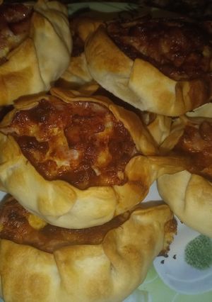Una foto de Barquitos de Queso y Salchichas