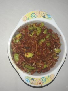 Foto resep Sambal teri pete