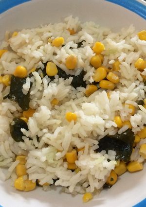 Una foto de Arroz blanco a mi manera