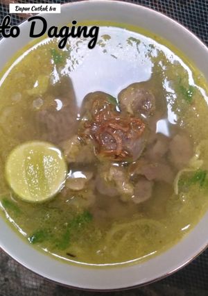 Foto resep Soto Daging