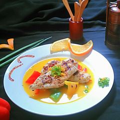 A picture of Sweet and Sour Grilled Chicken.