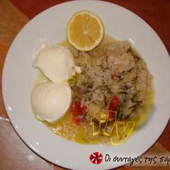 A picture of Traditional cabbage and rice.