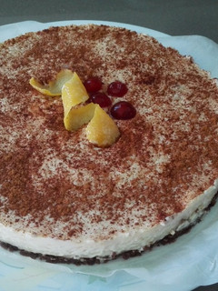 Una foto de Tarta de arroz con leche