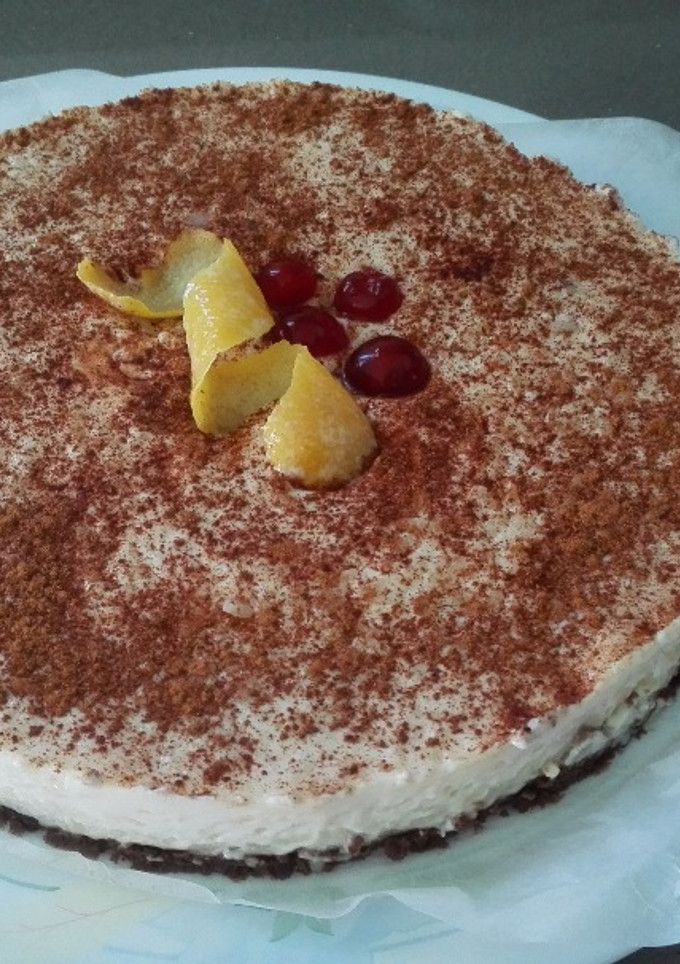 Una foto de Tarta de arroz con leche