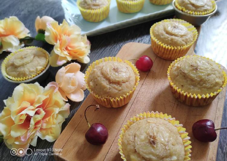 Resep Banana Oat Muffin Anti Gagal