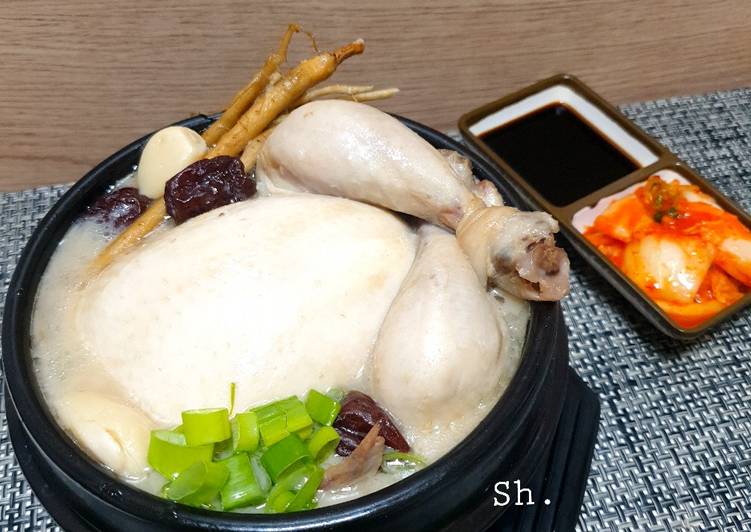 Langkah memasak Samgyetang yang Menggugah Selera