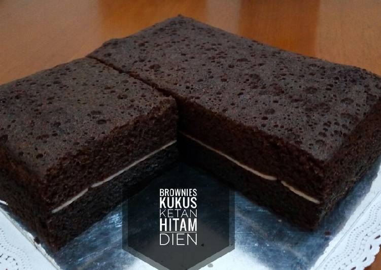Step-by-Step Guide to Make Ultimate Brownies kukus ketan hitam #BikinRamadanBerkesan