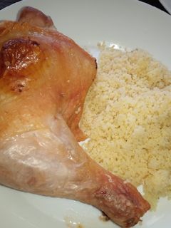 Una foto de Pollo a la sal en dos pasos