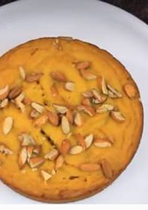 A picture of Mango cake.