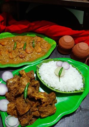 জল ছাড়া চিকেন কষা (Jal chara chicken kosha recipe in bengali) রেসিপির প্রধান ছবি