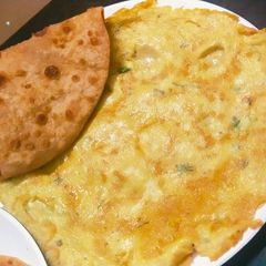 A picture of Simple egg omelet.