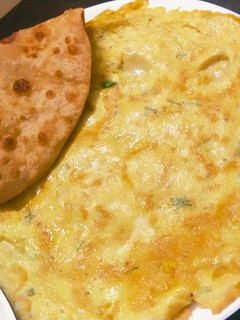 A picture of Simple egg omelet.