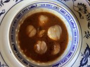 A picture of garlic pickles