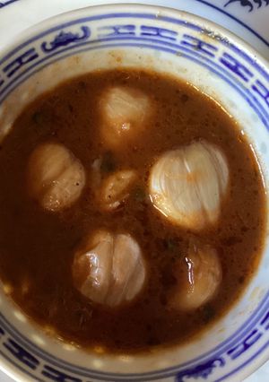 A picture of California Farm Persian Pickled Garlic.