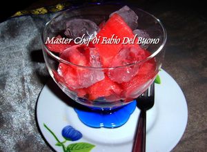 Foto di Anguria con Ghiaccio, Sambuca e Menta