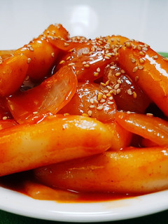 韓國辣炒年糕 的食譜成品照片