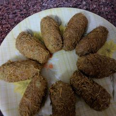 A picture of Aloo boti ki kebab.