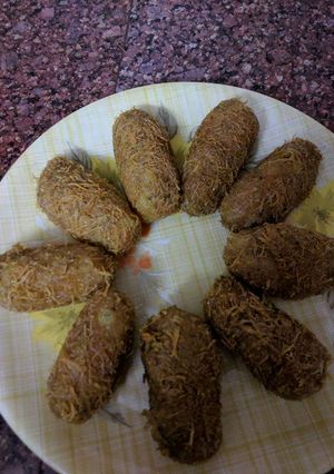 A picture of Aloo boti ki kebab.