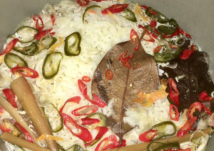 Bagaimana Menyiapkan Nasi liwet rice cooker Anti Gagal