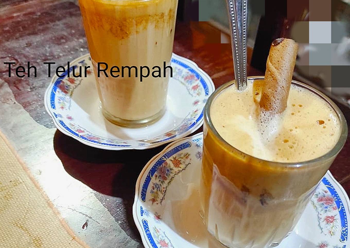 Teh Telur Rempah (teh talua)