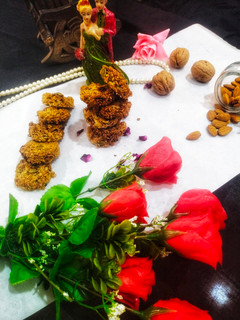 A picture of Granola cookies.
