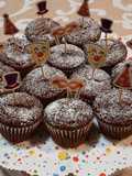 Muffin al cacao senza burro