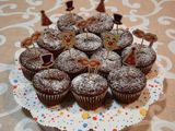 Muffin al cacao senza burro
