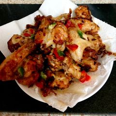 A picture of My Salt & Chilli Peppered Chicken Wings 🐔.