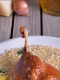 Una foto de Arroz con confit gradoli