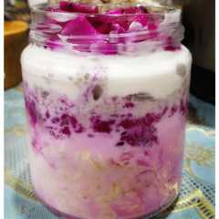 Oat overnight (dengan buah naga) রেসিপির প্রধান ছবি