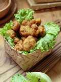 Ampal Udang (Dadar/Bakwan Udang dan Kelapa Khas Banjarmasin)