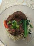Mie ayam kepala