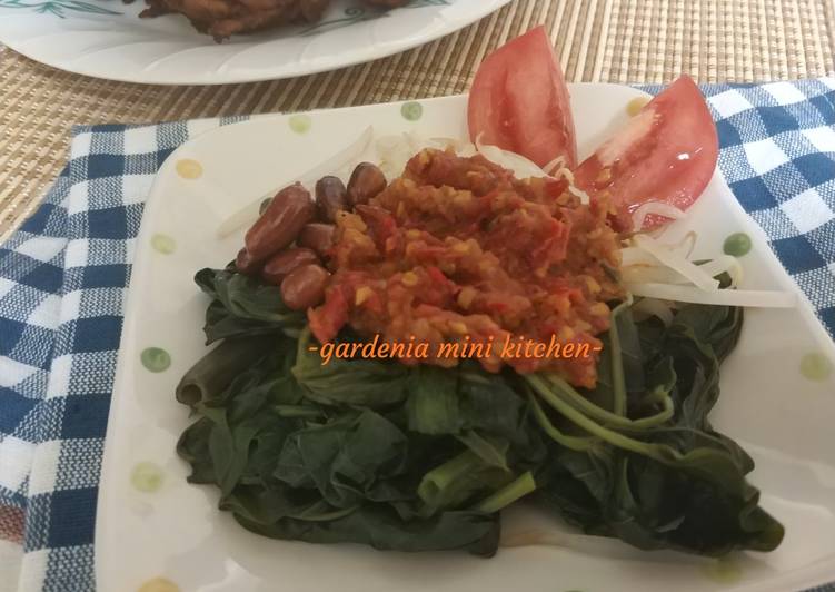 Resep Plecing Kangkung Khas Lombok Anti Gagal