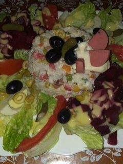 صورة لوصفة سلطة مشكلة 🥗