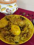 Kolkata style Chicken Biryani