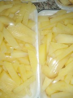 صورة لوصفة تجميد البطاطس