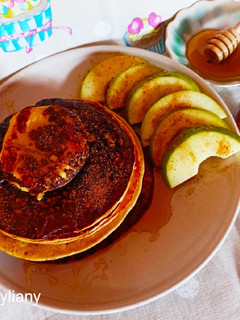 Φωτογραφία της συνταγής Pancakes μήλου 🍎🍎🍎