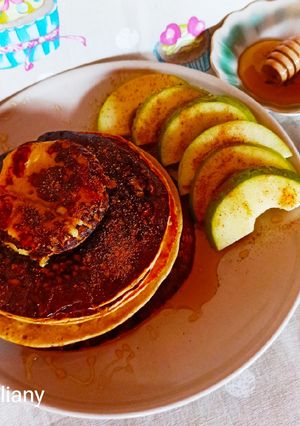Φωτογραφία της συνταγής Pancakes μήλου 🍎🍎🍎