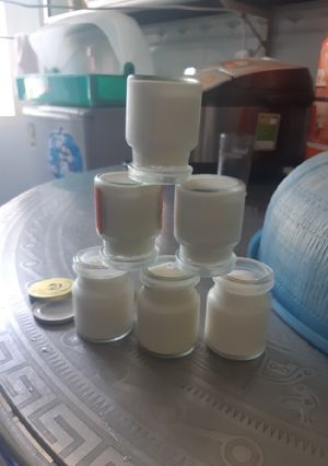 Hình của món Chia sẻ với mọi người công thức yaourt úp ngược.
