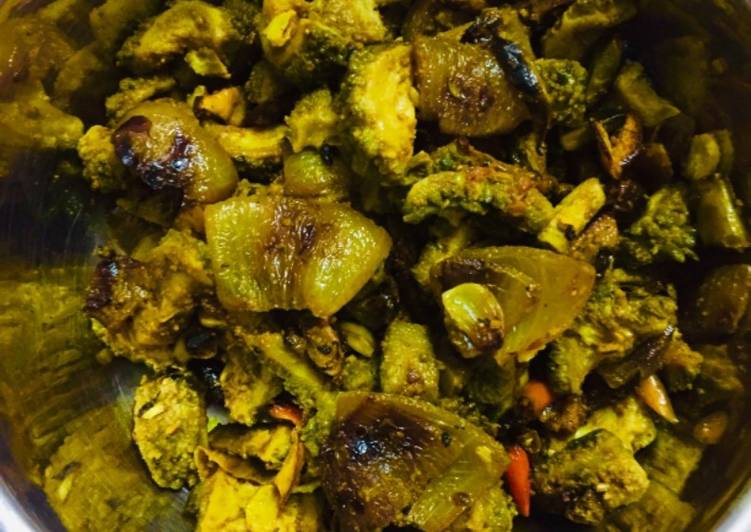 Easiest Way to Prepare Super Quick Homemade Karela sabji