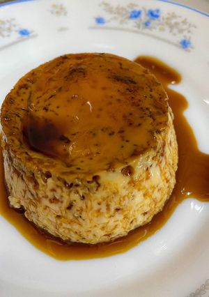 Una foto de Flan de huevo airfryer
